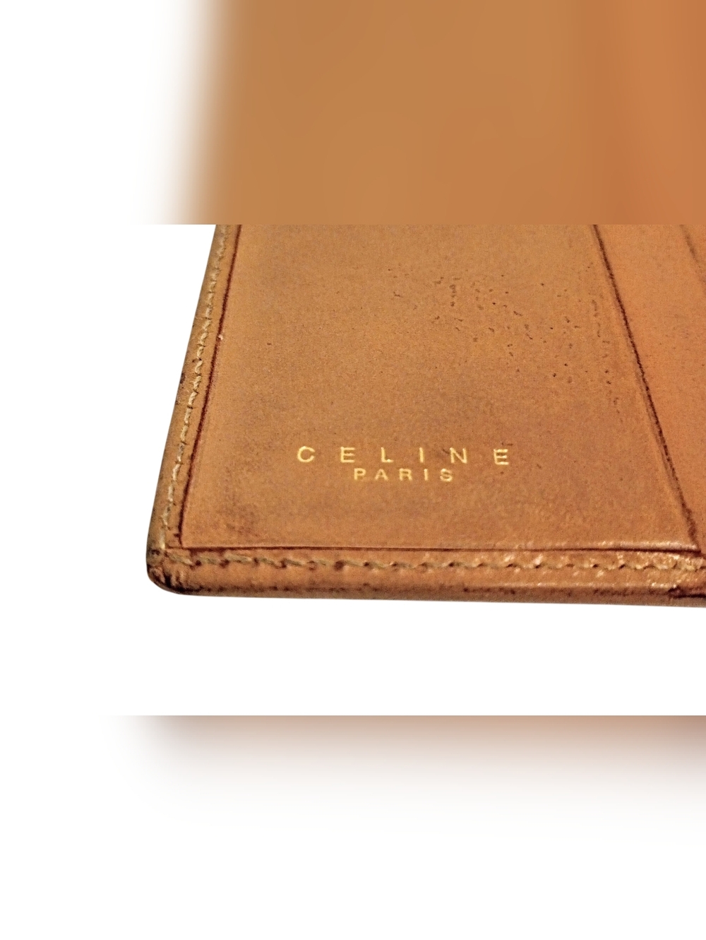 Celine Macadam Vintage Long Leather Wallet - Picture 9 of 15
